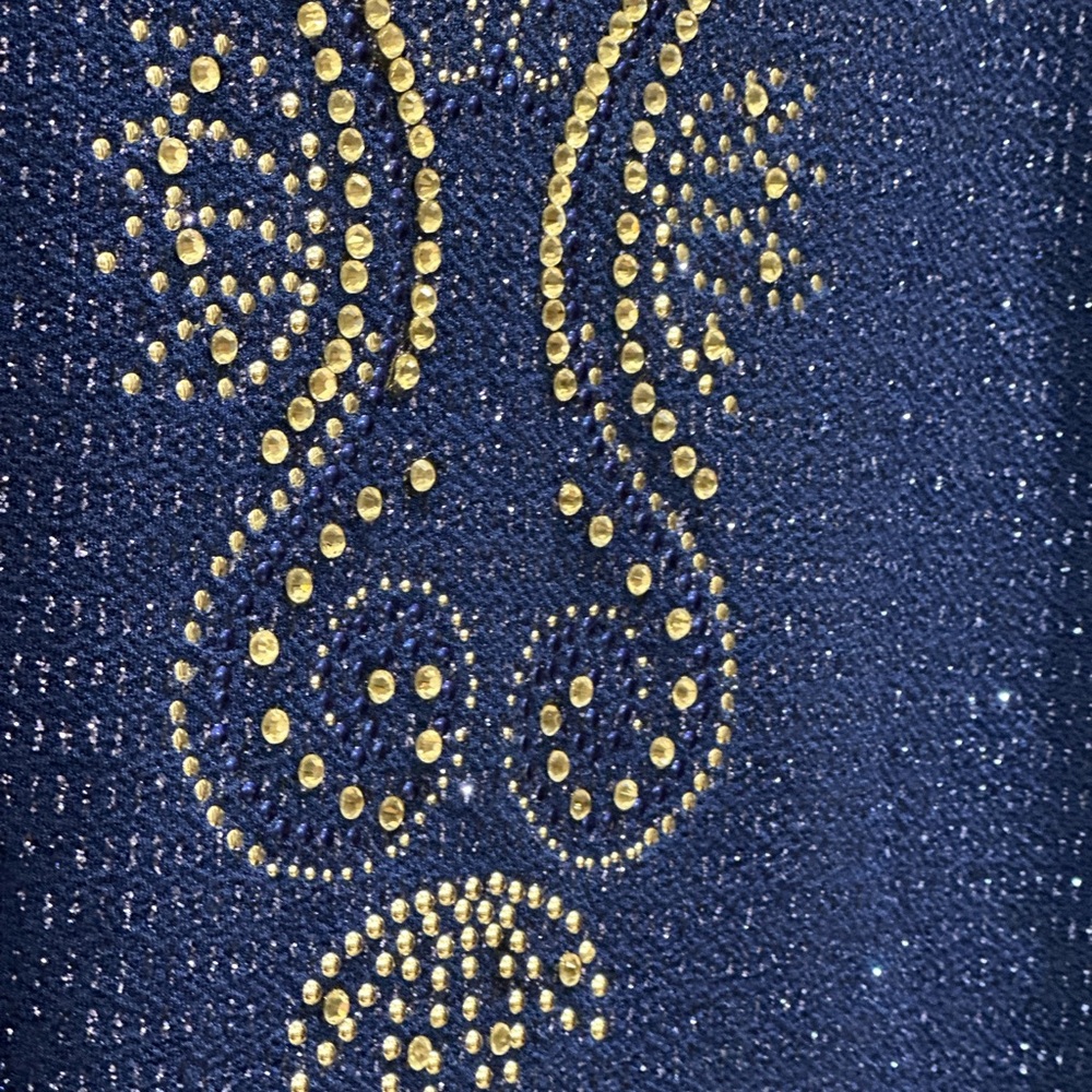 Royal Blue Showmanship Shirt Western Pleasure Horse Show - Picture 3 of 7